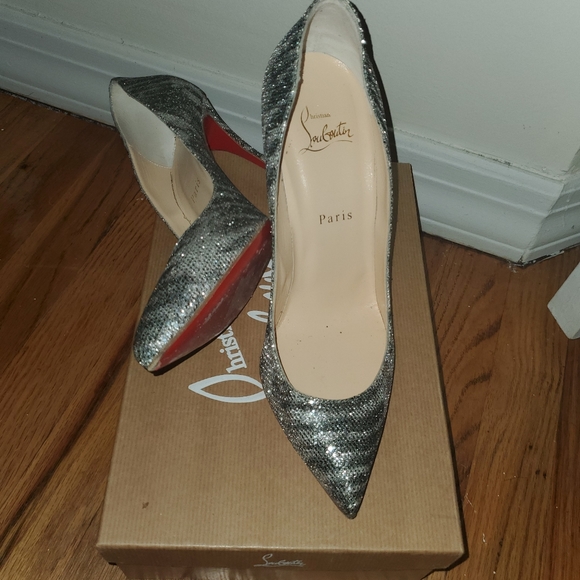 CHRISTIN LOUBOUTIN PIGALLE SHINY - Picture 5 of 5